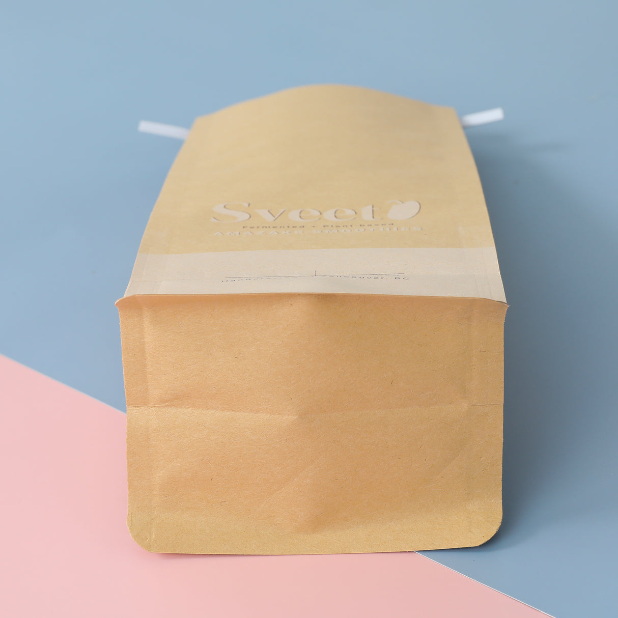 Custom Block Bottom Paper Bag